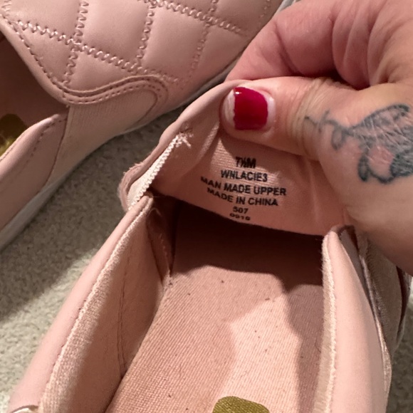 Nine West Blush Quilted Slip-On Sneakers - Picture 6 of 7